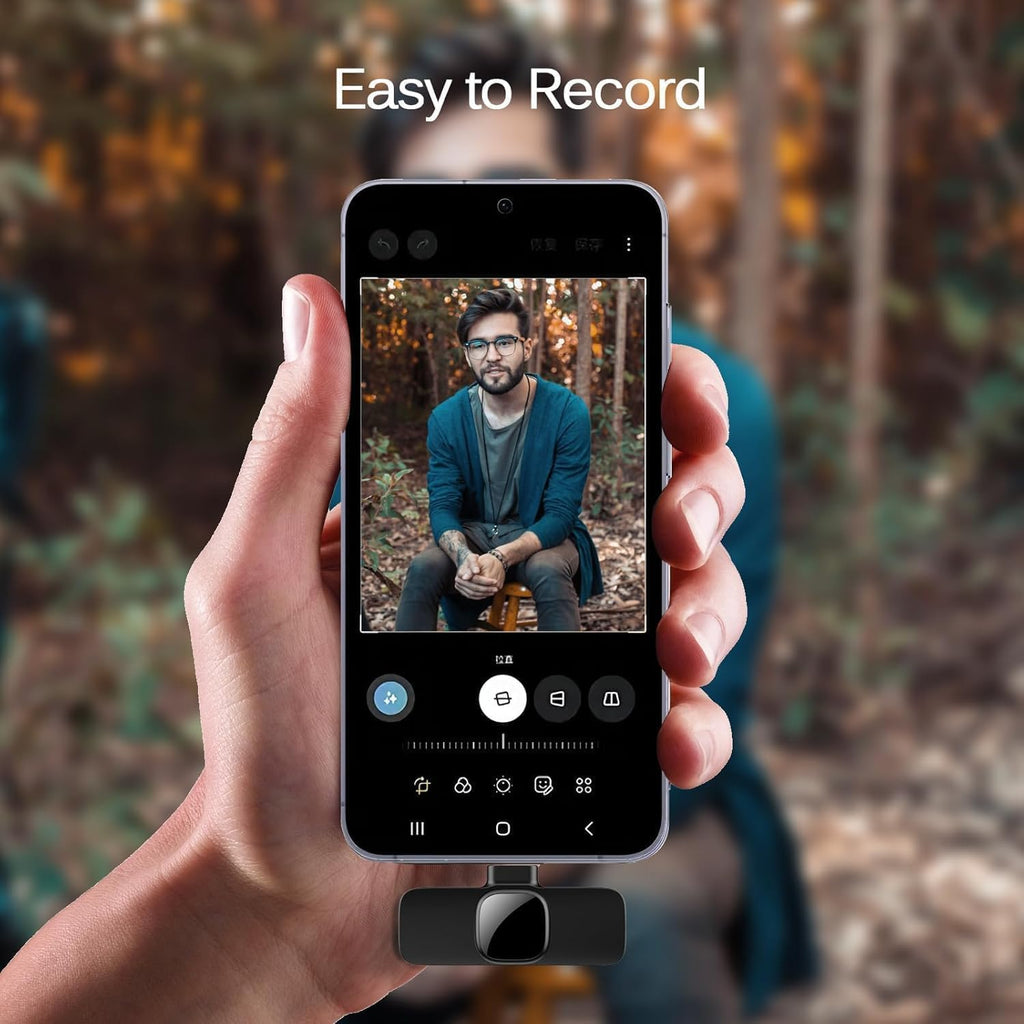 Elebase K9 Dual Wireless Lavalier Microphone for Android/iPhone – 3-in-1 Collar Mic with USB-C & Lightning Plug | Furry Windscreens | Noise Cancellation, Vlogging, YouTube, Interviews, Reels