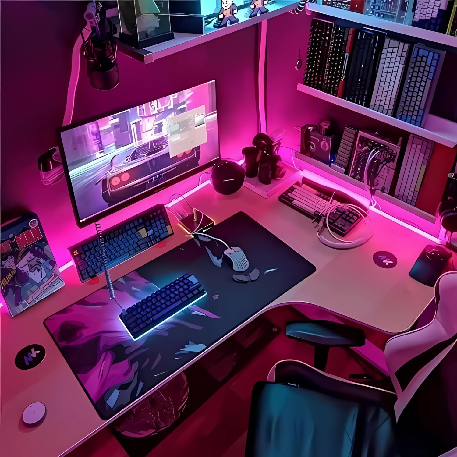 16.4 Feet Neon LED Strip Lights, with 12V Adapter, Waterproof IP65, Silicone Flexible Rope Light for Home Décor | Led Strip Lights | Neon Lights | Strip Lights | 5 Meter | (WARM-WHITE02)